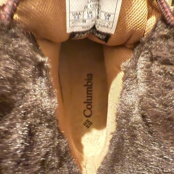 Columbia Women's Tan Winter Waterproof Boots 7 1/2 - Picture 5 of 8